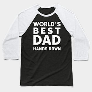 World's Best Dad Baseball T-Shirt